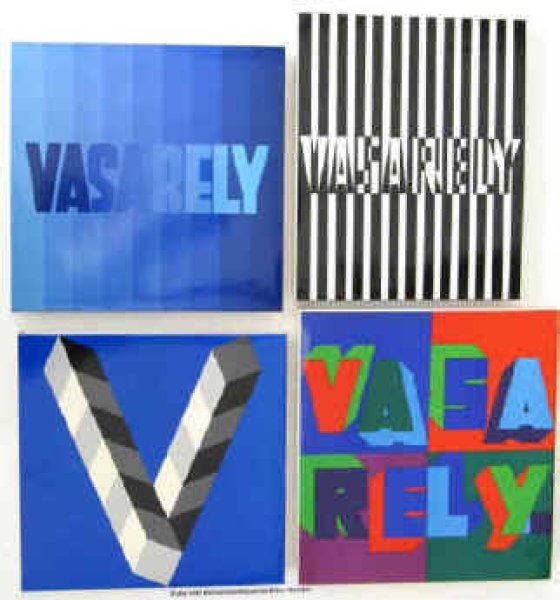 画像1: Vasarely: Arts plastiques du XXe siècle / Collection dirigée par Marcel Joray 4 volume set (1)