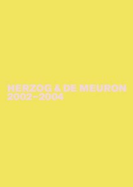画像1: Herzog & de Meuron - The Complete Works, Vol. 5: 2002-2004 (1)